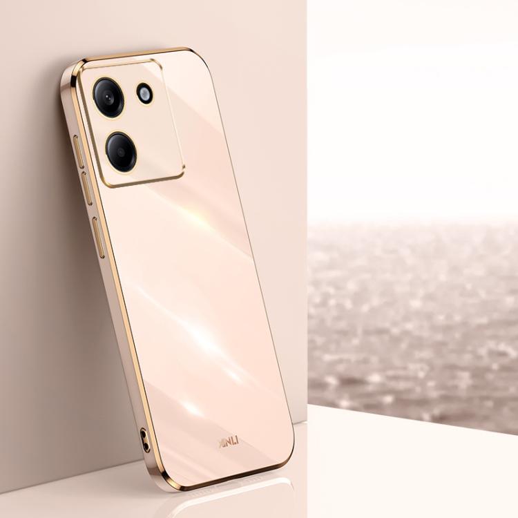 XINLI Straight Edge 6D Electroplate TPU Phone Case, For Xiaomi Poco M7 Pro 5G, For Xiaomi 15 Pro, For Xiaomi 15, For Xiaomi 14T Pro 5G Global, For Xiaomi 14T 5G Global