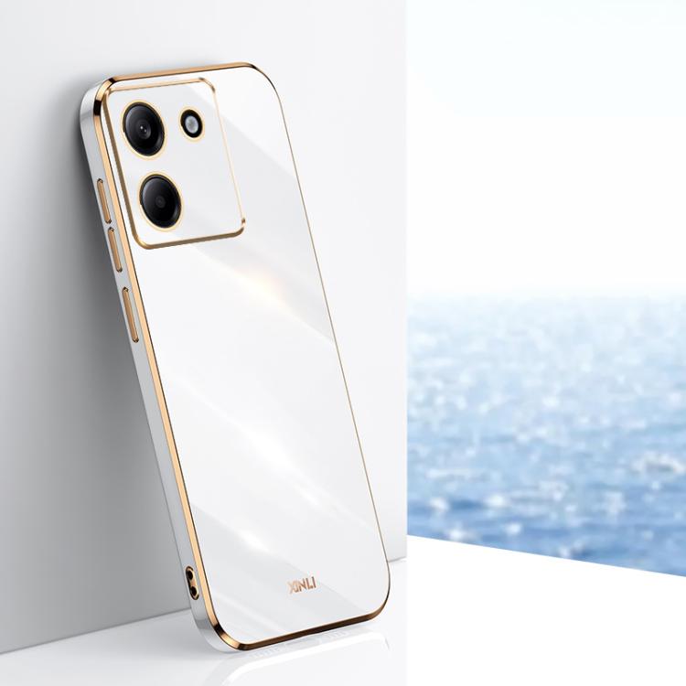 XINLI Straight Edge 6D Electroplate TPU Phone Case, For Xiaomi Poco M7 Pro 5G, For Xiaomi 15 Pro, For Xiaomi 15, For Xiaomi 14T Pro 5G Global, For Xiaomi 14T 5G Global