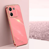 XINLI Straight Edge 6D Electroplate TPU Phone Case, For Xiaomi Poco M7 Pro 5G, For Xiaomi 15 Pro, For Xiaomi 15, For Xiaomi 14T Pro 5G Global, For Xiaomi 14T 5G Global