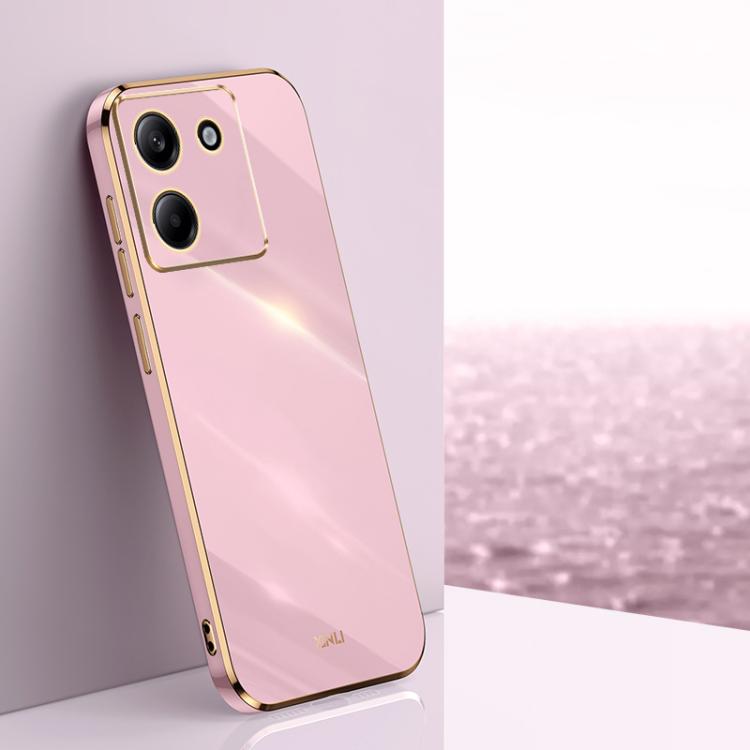 XINLI Straight Edge 6D Electroplate TPU Phone Case, For Xiaomi Poco M7 Pro 5G, For Xiaomi 15 Pro, For Xiaomi 15, For Xiaomi 14T Pro 5G Global, For Xiaomi 14T 5G Global