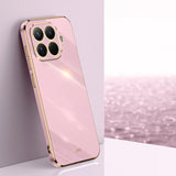XINLI Straight Edge 6D Electroplate TPU Phone Case, For Xiaomi 17, For Xiaomi 15T Pro, For Xiaomi 15T Global, For Xiaomi Civi 5 Pro, For Xiaomi 15 Ultra, For Xiaomi Poco X7 Pro 5G