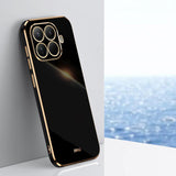 XINLI Straight Edge 6D Electroplate TPU Phone Case, For Xiaomi 17, For Xiaomi 15T Pro, For Xiaomi 15T Global, For Xiaomi Civi 5 Pro, For Xiaomi 15 Ultra, For Xiaomi Poco X7 Pro 5G
