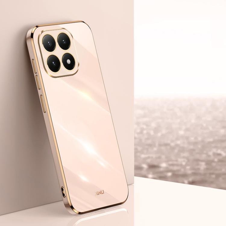 XINLI Straight Edge 6D Electroplate TPU Phone Case, For Xiaomi 17, For Xiaomi 15T Pro, For Xiaomi 15T Global, For Xiaomi Civi 5 Pro, For Xiaomi 15 Ultra, For Xiaomi Poco X7 Pro 5G