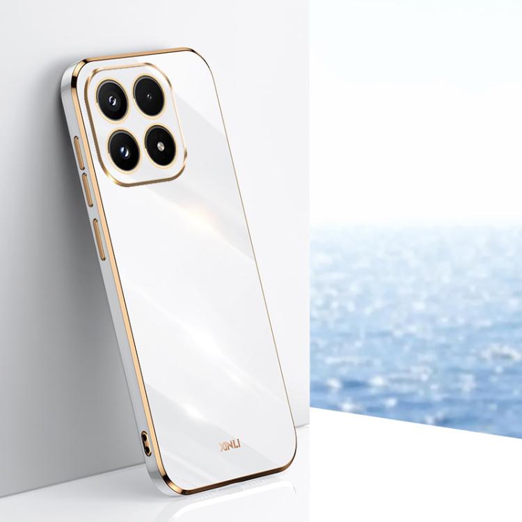 XINLI Straight Edge 6D Electroplate TPU Phone Case, For Xiaomi 17, For Xiaomi 15T Pro, For Xiaomi 15T Global, For Xiaomi Civi 5 Pro, For Xiaomi 15 Ultra, For Xiaomi Poco X7 Pro 5G