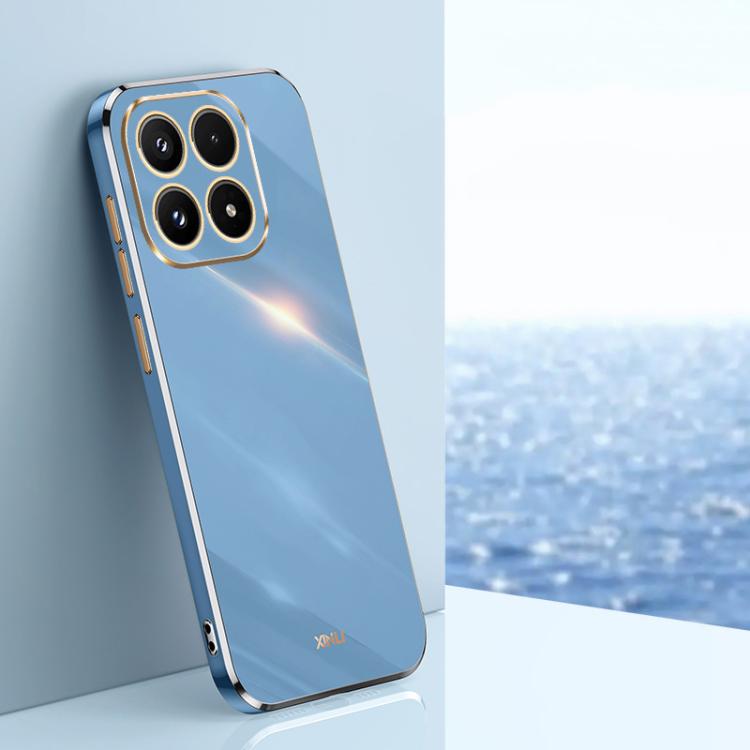 XINLI Straight Edge 6D Electroplate TPU Phone Case, For Xiaomi 17, For Xiaomi 15T Pro, For Xiaomi 15T Global, For Xiaomi Civi 5 Pro, For Xiaomi 15 Ultra, For Xiaomi Poco X7 Pro 5G