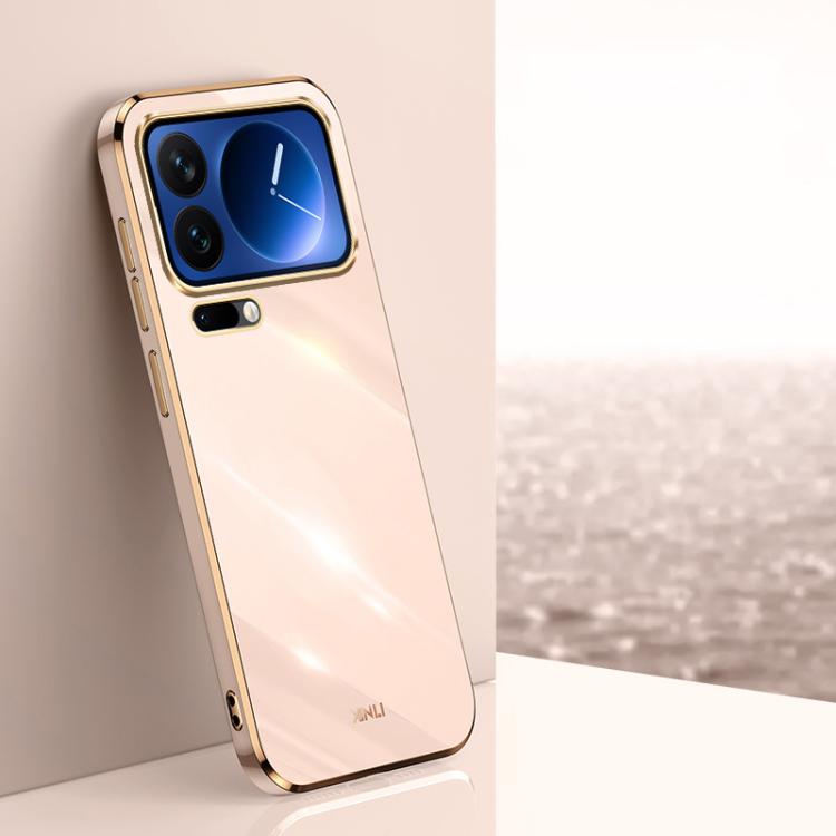 XINLI Straight Edge 6D Electroplate TPU Phone Case, For Xiaomi Poco X8 Pro Max 5G, For Xiaomi 17 Ultra, For Xiaomi 17 Pro Max, For Xiaomi 17 Pro, For Xiaomi 17, For Xiaomi 15T Pro