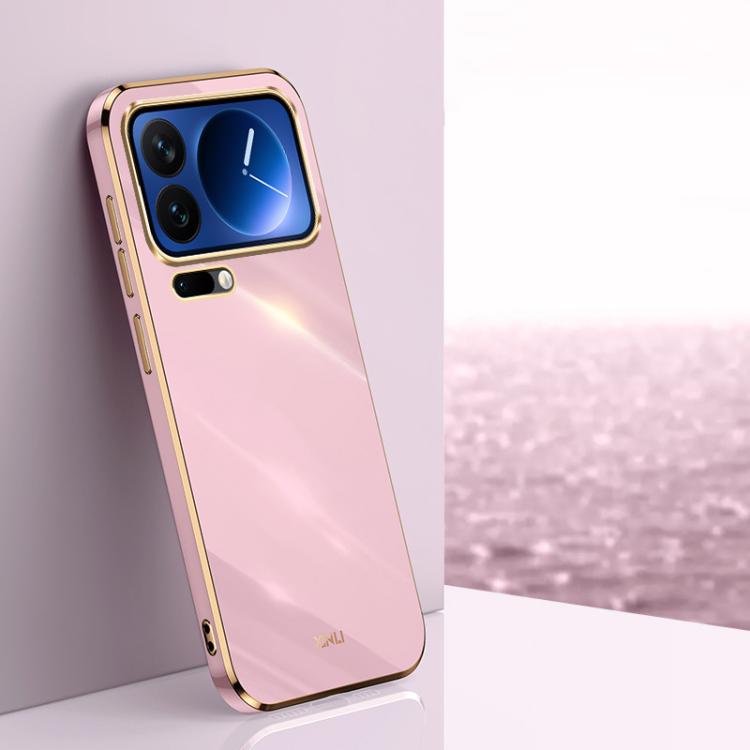 XINLI Straight Edge 6D Electroplate TPU Phone Case, For Xiaomi Poco X8 Pro Max 5G, For Xiaomi 17 Ultra, For Xiaomi 17 Pro Max, For Xiaomi 17 Pro, For Xiaomi 17, For Xiaomi 15T Pro
