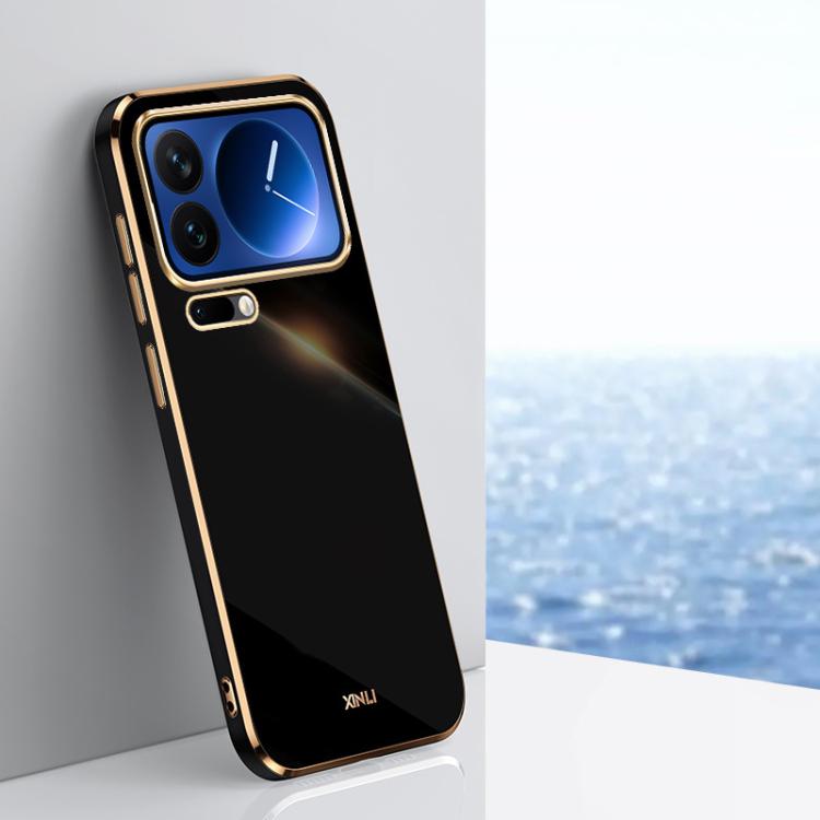 XINLI Straight Edge 6D Electroplate TPU Phone Case, For Xiaomi Poco X8 Pro Max 5G, For Xiaomi 17 Ultra, For Xiaomi 17 Pro Max, For Xiaomi 17 Pro, For Xiaomi 17, For Xiaomi 15T Pro