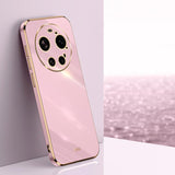 XINLI Straight Edge 6D Electroplate TPU Phone Case, For Xiaomi Poco X8 Pro Max 5G, For Xiaomi 17 Ultra, For Xiaomi 17 Pro Max, For Xiaomi 17 Pro, For Xiaomi 17, For Xiaomi 15T Pro
