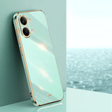 XINLI Straight Edge 6D Electroplate TPU Phone Case, For Xiaomi Poco X8 Pro Max 5G, For Xiaomi 17 Ultra, For Xiaomi 17 Pro Max, For Xiaomi 17 Pro, For Xiaomi 17, For Xiaomi 15T Pro