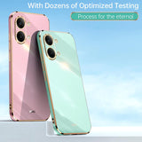XINLI Straight Edge 6D Electroplate TPU Phone Case, For Xiaomi Poco X8 Pro Max 5G, For Xiaomi 17 Ultra, For Xiaomi 17 Pro Max, For Xiaomi 17 Pro, For Xiaomi 17, For Xiaomi 15T Pro