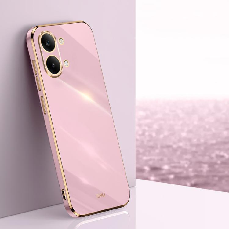XINLI Straight Edge 6D Electroplate TPU Phone Case, For Xiaomi Poco X8 Pro Max 5G, For Xiaomi 17 Ultra, For Xiaomi 17 Pro Max, For Xiaomi 17 Pro, For Xiaomi 17, For Xiaomi 15T Pro