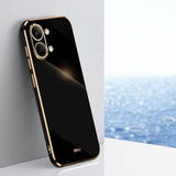 XINLI Straight Edge 6D Electroplate TPU Phone Case, For Xiaomi Poco X8 Pro Max 5G, For Xiaomi 17 Ultra, For Xiaomi 17 Pro Max, For Xiaomi 17 Pro, For Xiaomi 17, For Xiaomi 15T Pro