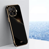 XINLI Straight Edge 6D Electroplate TPU Phone Case, For Xiaomi 17T Pro 5G, For Xiaomi 17T 5G, For Xiaomi Poco X8 Pro Max 5G, For Xiaomi 17 Ultra, For Xiaomi 17 Pro Max, For Xiaomi 17 Pro