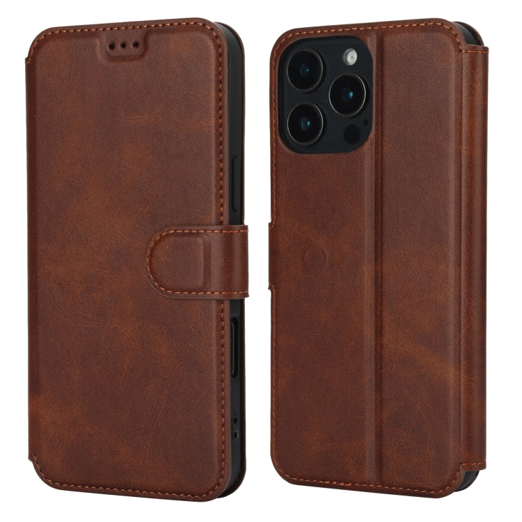 Shockproof PU + TPU Leather Phone Case, For iPhone 17 Pro Max, For iPhone 17 Pro, For iPhone 17, For iPhone Air, For iPhone 16 Pro Max, For iPhone 16 Pro, For iPhone 16 Plus, For iPhone 16