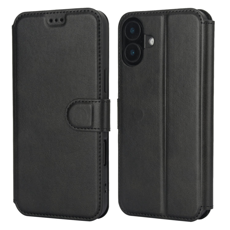Shockproof PU + TPU Leather Phone Case, For iPhone 17 Pro Max, For iPhone 17 Pro, For iPhone 17, For iPhone Air, For iPhone 16 Pro Max, For iPhone 16 Pro, For iPhone 16 Plus, For iPhone 16