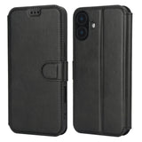 Shockproof PU + TPU Leather Phone Case, For iPhone 17 Pro Max, For iPhone 17 Pro, For iPhone 17, For iPhone Air, For iPhone 16 Pro Max, For iPhone 16 Pro, For iPhone 16 Plus, For iPhone 16