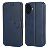 Shockproof PU + TPU Leather Phone Case, For iPhone 17 Pro Max, For iPhone 17 Pro, For iPhone 17, For iPhone Air, For iPhone 16 Pro Max, For iPhone 16 Pro, For iPhone 16 Plus, For iPhone 16