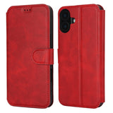 Shockproof PU + TPU Leather Phone Case, For iPhone 17 Pro Max, For iPhone 17 Pro, For iPhone 17, For iPhone Air, For iPhone 16 Pro Max, For iPhone 16 Pro, For iPhone 16 Plus, For iPhone 16