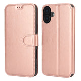 Shockproof PU + TPU Leather Phone Case, For iPhone 17 Pro Max, For iPhone 17 Pro, For iPhone 17, For iPhone Air, For iPhone 16 Pro Max, For iPhone 16 Pro, For iPhone 16 Plus, For iPhone 16