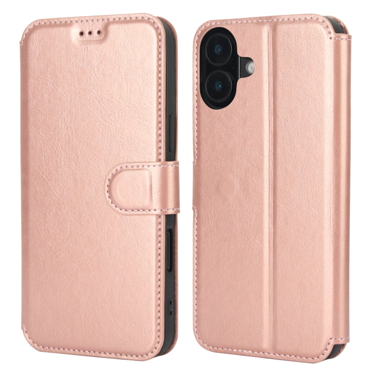 Shockproof PU + TPU Leather Phone Case, For iPhone 17 Pro Max, For iPhone 17 Pro, For iPhone 17, For iPhone Air, For iPhone 16 Pro Max, For iPhone 16 Pro, For iPhone 16 Plus, For iPhone 16