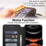 Shockproof PU + TPU Leather Phone Case, For iPhone 17 Pro Max, For iPhone 17 Pro, For iPhone 17, For iPhone Air, For iPhone 16 Pro Max, For iPhone 16 Pro, For iPhone 16 Plus, For iPhone 16