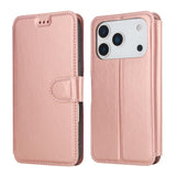 Shockproof PU + TPU Leather Phone Case, For iPhone 17 Pro Max, For iPhone 17 Pro, For iPhone 17, For iPhone Air, For iPhone 16 Pro Max, For iPhone 16 Pro, For iPhone 16 Plus, For iPhone 16