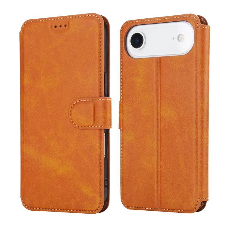 Shockproof PU + TPU Leather Phone Case, For iPhone 17 Pro Max, For iPhone 17 Pro, For iPhone 17, For iPhone Air, For iPhone 16 Pro Max, For iPhone 16 Pro, For iPhone 16 Plus, For iPhone 16