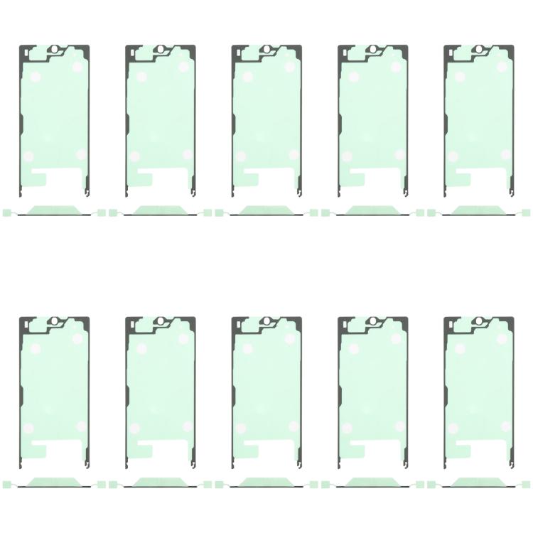 10pcs Front Housing Adhesive, For Galaxy S26+ SM-S947B, For Galaxy S26 Ultra SM-S948B, For Galaxy S26 SM-S942B, For Galaxy S25 FE SM-S731B, For Galaxy Z Flip7 SM-F766B, For Samsung Galaxy S25 SM-S931B, For Samsung Galaxy S25+ SM-S936B                  ...