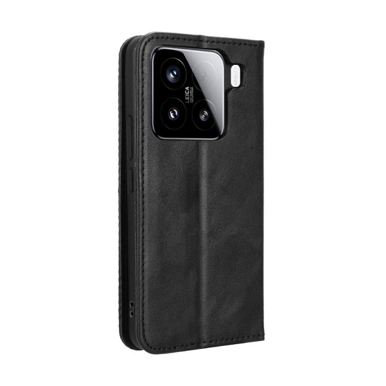 Magnetic Buckle Retro Texture Leather Phone Case, For Xiaomi 15 Pro, For Xiaomi 15, For Xiaomi 14T Pro, For Xiaomi 14T