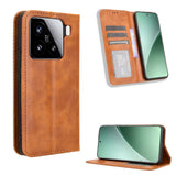 Magnetic Buckle Retro Texture Leather Phone Case, For Xiaomi 15 Pro, For Xiaomi 15, For Xiaomi 14T Pro, For Xiaomi 14T