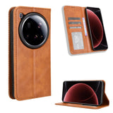 Magnetic Buckle Retro Texture Leather Phone Case, For Xiaomi 15 Ultra, For Xiaomi Poco X7 Pro 5G, For Xiaomi Poco M7 Pro 5G, For Xiaomi 15 Pro, For Xiaomi 15, For Xiaomi 14T Pro, For Xiaomi 14T