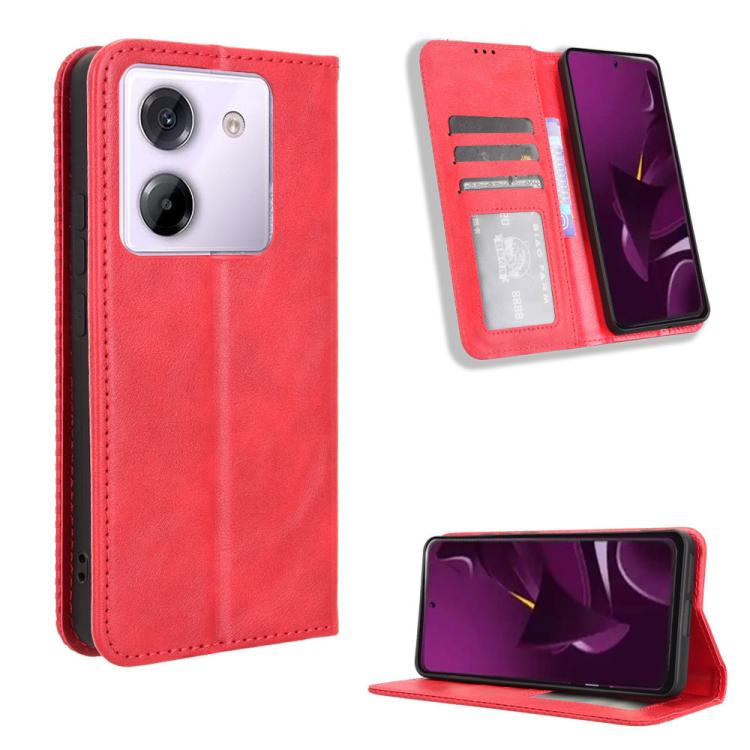 Magnetic Buckle Retro Texture Leather Phone Case, For Xiaomi 15 Ultra, For Xiaomi Poco X7 Pro 5G, For Xiaomi Poco M7 Pro 5G, For Xiaomi 15 Pro, For Xiaomi 15, For Xiaomi 14T Pro, For Xiaomi 14T