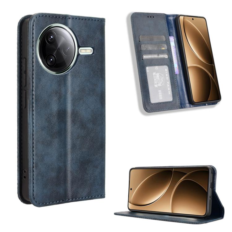 Magnetic Buckle Retro Texture Leather Phone Case, For Xiaomi 17 Ultra, For Xiaomi 17 Pro Max, For Xiaomi 17 Pro, For Xiaomi 17, For Xiaomi Poco M7 4G 171mm, For Xiaomi 15T Pro 5G, For Xiaomi Civi 5 Pro 5G, For Xiaomi Poco C71 / Redmi A5 4G 171.7mm     ...