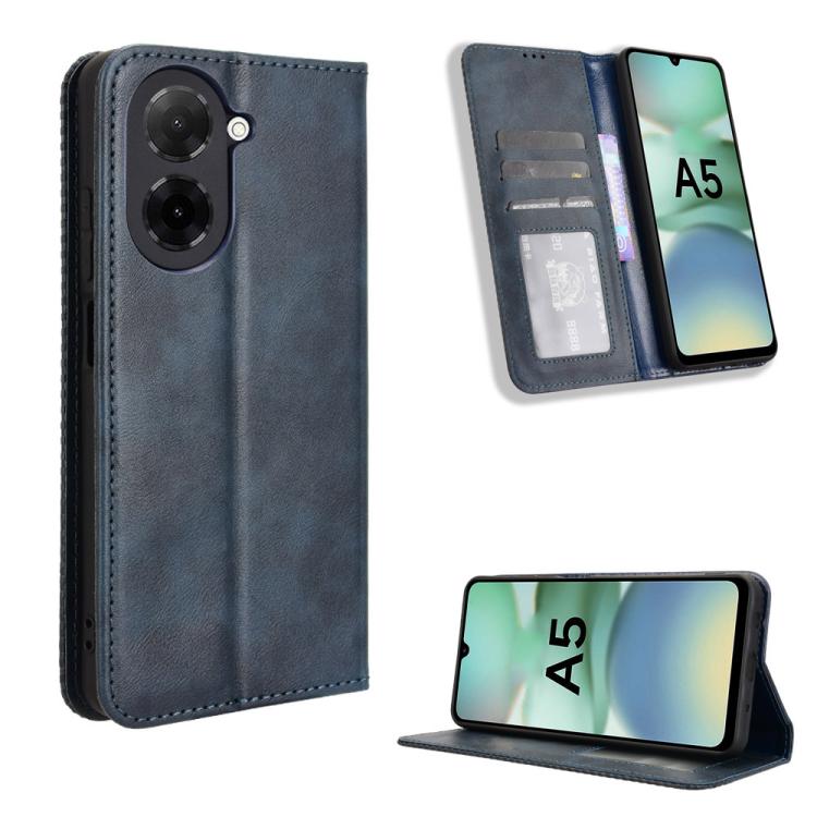 Magnetic Buckle Retro Texture Leather Phone Case, For Xiaomi 17 Ultra, For Xiaomi 17 Pro Max, For Xiaomi 17 Pro, For Xiaomi 17, For Xiaomi Poco M7 4G 171mm, For Xiaomi 15T Pro 5G, For Xiaomi Civi 5 Pro 5G, For Xiaomi Poco C71 / Redmi A5 4G 171.7mm     ...