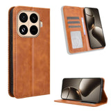 Magnetic Buckle Retro Texture Leather Phone Case, For Xiaomi 17 Ultra, For Xiaomi 17 Pro Max, For Xiaomi 17 Pro, For Xiaomi 17, For Xiaomi Poco M7 4G 171mm, For Xiaomi 15T Pro 5G, For Xiaomi Civi 5 Pro 5G, For Xiaomi Poco C71 / Redmi A5 4G 171.7mm     ...