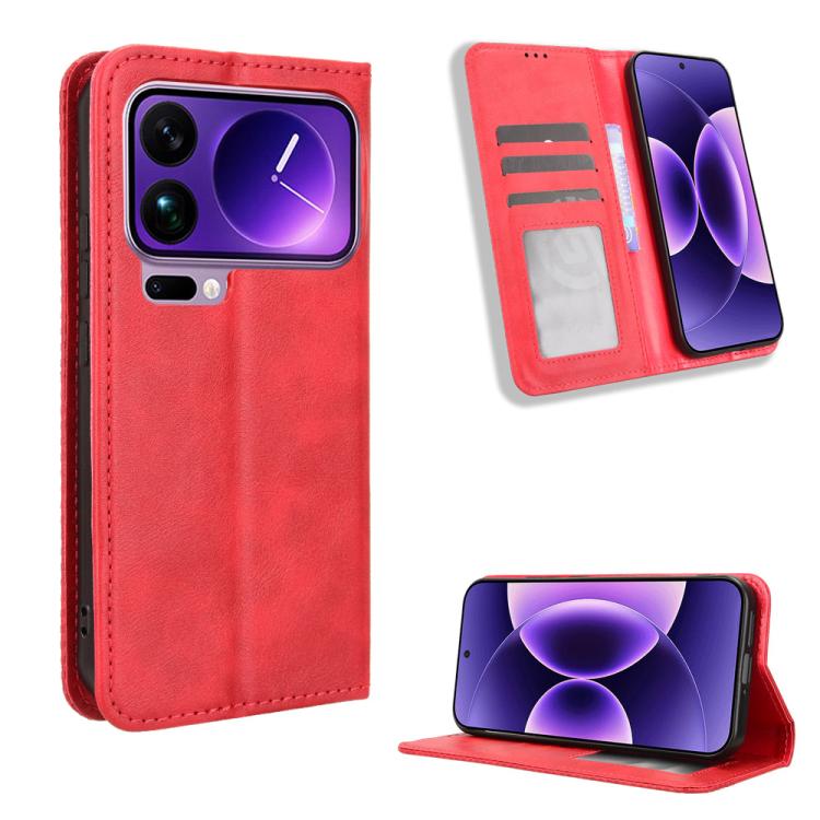 Magnetic Buckle Retro Texture Leather Phone Case, For Xiaomi 17 Max 5G, For Xiaomi 17T Pro 5G, For Xiaomi 17T 5G, For Xiaomi 17 Ultra, For Xiaomi 17 Pro Max, For Xiaomi 17 Pro, For Xiaomi 17, For Xiaomi Poco M7 4G 171mm, For Xiaomi 15T Pro 5G          ...