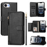 Multi-Card Slots Zipper Wallet Leather Phone Case, For iPhone 17e / 16e, For iPhone 17 Pro Max, For iPhone 17 Pro, For iPhone 17, For iPhone Air, For iPhone 16 Pro Max, For iPhone 16 Pro, For iPhone 16 Plus