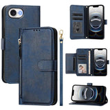 Multi-Card Slots Zipper Wallet Leather Phone Case, For iPhone 17e / 16e, For iPhone 17 Pro Max, For iPhone 17 Pro, For iPhone 17, For iPhone Air, For iPhone 16 Pro Max, For iPhone 16 Pro, For iPhone 16 Plus