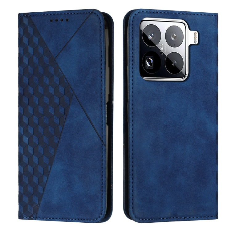 Diamond Splicing Skin Feel Magnetic Leather Phone Case, For Xiaomi 15 Ultra, For Xiaomi 15 Pro, For Xiaomi 15, For Xiaomi 14T Pro, For Xiaomi 14T