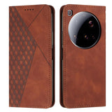 Diamond Splicing Skin Feel Magnetic Leather Phone Case, For Xiaomi 15 Ultra, For Xiaomi 15 Pro, For Xiaomi 15, For Xiaomi 14T Pro, For Xiaomi 14T