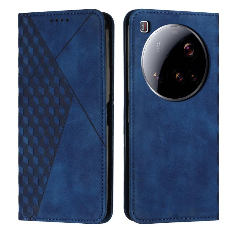 Diamond Splicing Skin Feel Magnetic Leather Phone Case, For Xiaomi 15 Ultra, For Xiaomi 15 Pro, For Xiaomi 15, For Xiaomi 14T Pro, For Xiaomi 14T