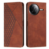 Diamond Splicing Skin Feel Magnetic Leather Phone Case, For Xiaomi 15T, For Xiaomi Poco F7, For Xiaomi Poco F7 Pro / F7 Ultra, For Xiaomi 15 Ultra, For Xiaomi 15 Pro, For Xiaomi 15, For Xiaomi 14T Pro, For Xiaomi 14T