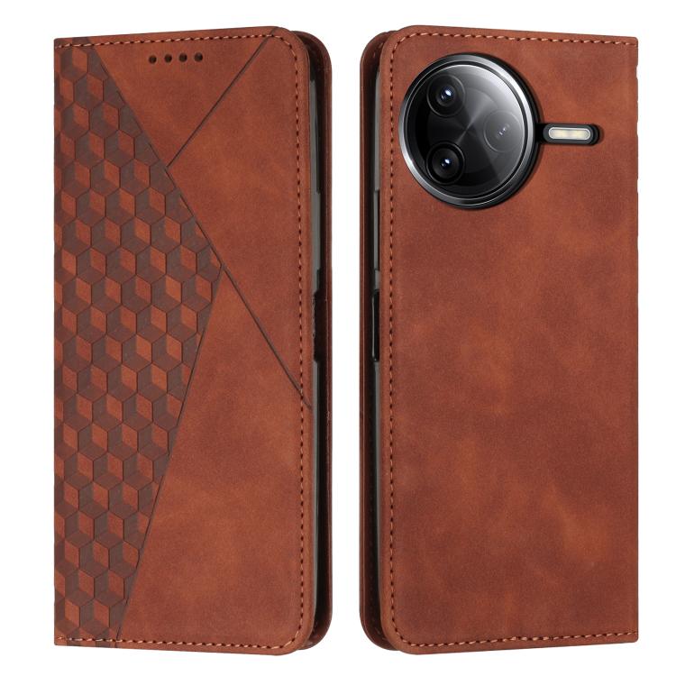 Diamond Splicing Skin Feel Magnetic Leather Phone Case, For Xiaomi 15T, For Xiaomi Poco F7, For Xiaomi Poco F7 Pro / F7 Ultra, For Xiaomi 15 Ultra, For Xiaomi 15 Pro, For Xiaomi 15, For Xiaomi 14T Pro, For Xiaomi 14T