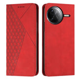 Diamond Splicing Skin Feel Magnetic Leather Phone Case, For Xiaomi 15T, For Xiaomi Poco F7, For Xiaomi Poco F7 Pro / F7 Ultra, For Xiaomi 15 Ultra, For Xiaomi 15 Pro, For Xiaomi 15, For Xiaomi 14T Pro, For Xiaomi 14T