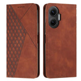 Diamond Splicing Skin Feel Magnetic Leather Phone Case, For Xiaomi 15T, For Xiaomi Poco F7, For Xiaomi Poco F7 Pro / F7 Ultra, For Xiaomi 15 Ultra, For Xiaomi 15 Pro, For Xiaomi 15, For Xiaomi 14T Pro, For Xiaomi 14T