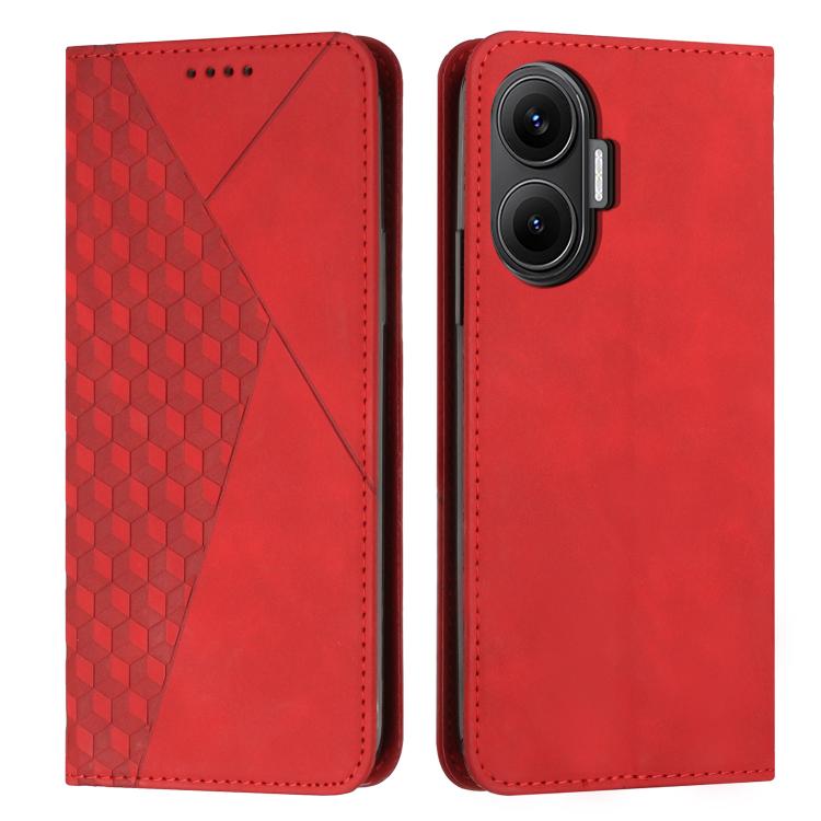Diamond Splicing Skin Feel Magnetic Leather Phone Case, For Xiaomi 15T, For Xiaomi Poco F7, For Xiaomi Poco F7 Pro / F7 Ultra, For Xiaomi 15 Ultra, For Xiaomi 15 Pro, For Xiaomi 15, For Xiaomi 14T Pro, For Xiaomi 14T