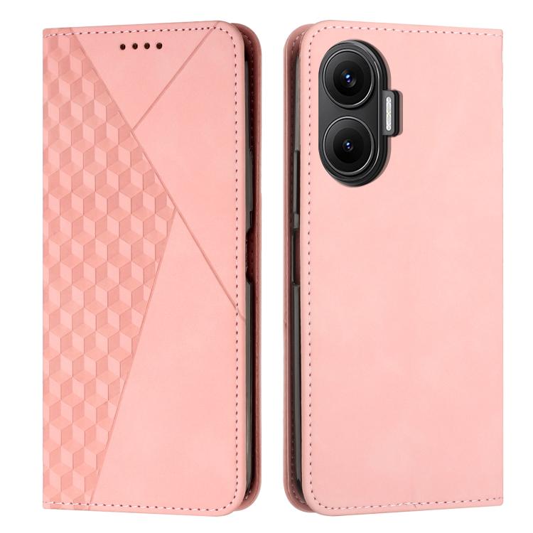Diamond Splicing Skin Feel Magnetic Leather Phone Case, For Xiaomi 15T, For Xiaomi Poco F7, For Xiaomi Poco F7 Pro / F7 Ultra, For Xiaomi 15 Ultra, For Xiaomi 15 Pro, For Xiaomi 15, For Xiaomi 14T Pro, For Xiaomi 14T