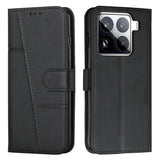 Stitching Calf Texture Buckle Leather Phone Case, For Xiaomi Poco F7 Pro / F7 Ultra, For Xiaomi 15 Ultra, For Xiaomi 15 Pro, For Xiaomi 15, For Xiaomi 14T Pro, For Xiaomi 14T