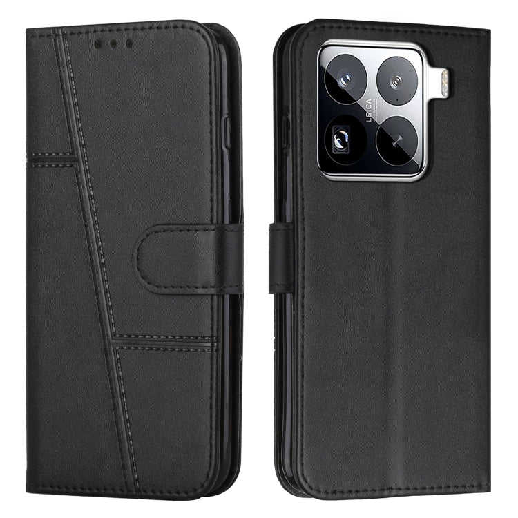Stitching Calf Texture Buckle Leather Phone Case, For Xiaomi Poco F7 Pro / F7 Ultra, For Xiaomi 15 Ultra, For Xiaomi 15 Pro, For Xiaomi 15, For Xiaomi 14T Pro, For Xiaomi 14T